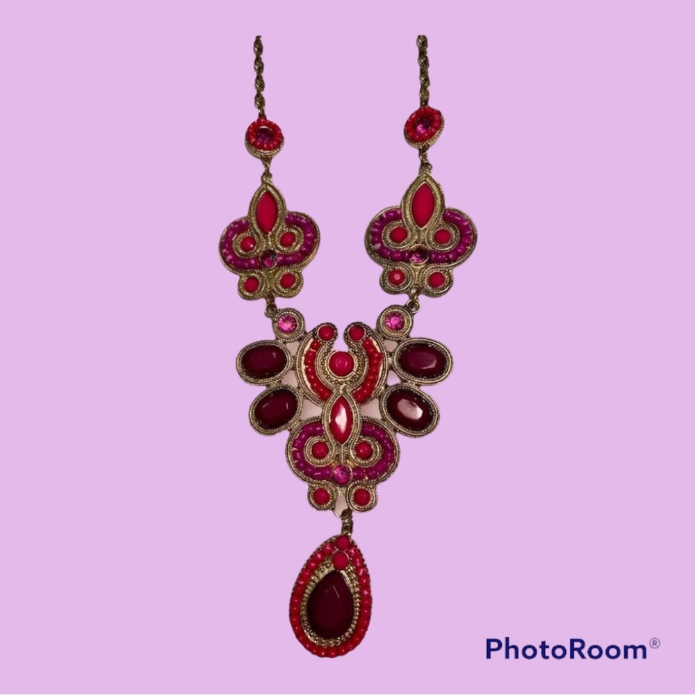 "Jaipur jewelry style " india ? necklace LC - Picture 5 of 10
